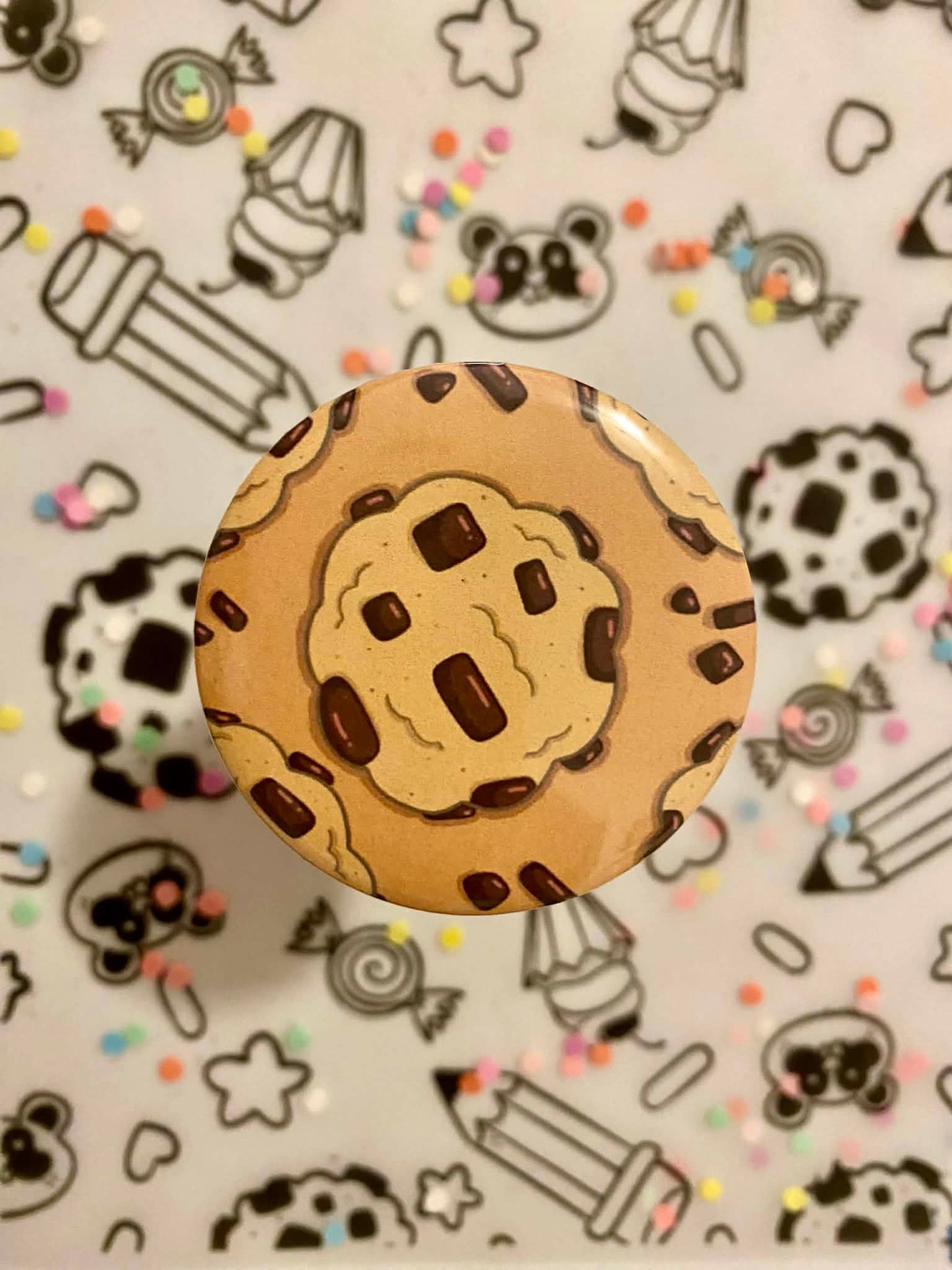 cookies everywhere Button pin