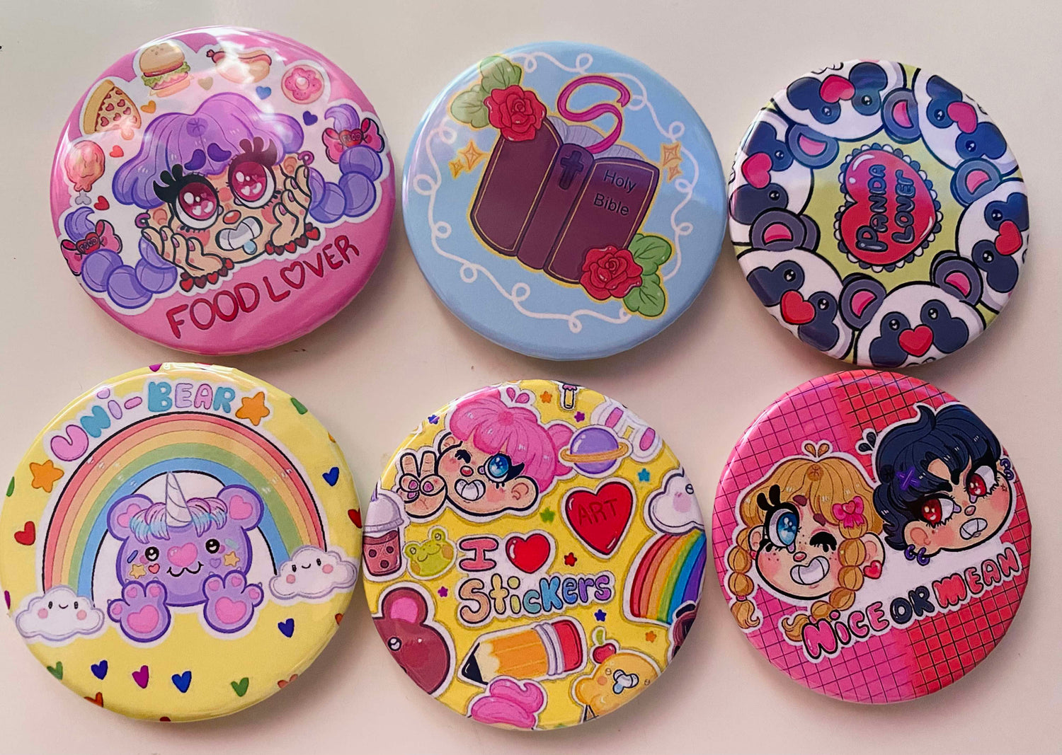 Button pins