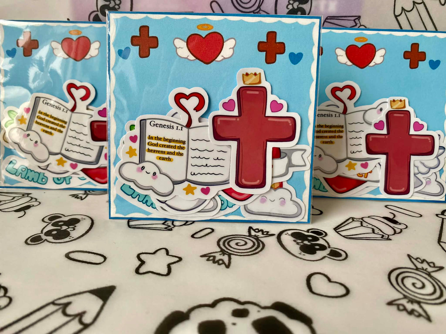 christian theme sticker pack