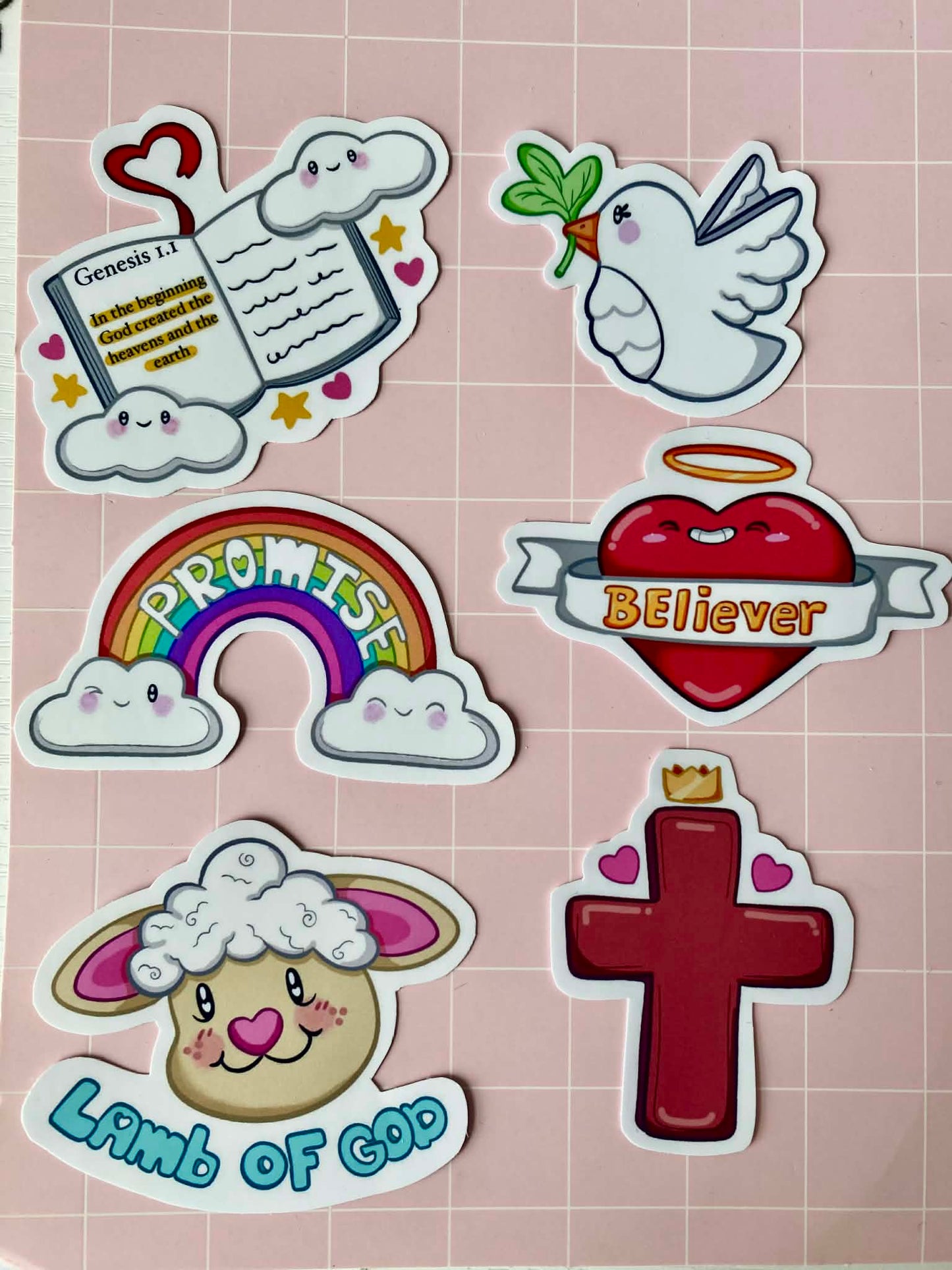 christian theme sticker pack