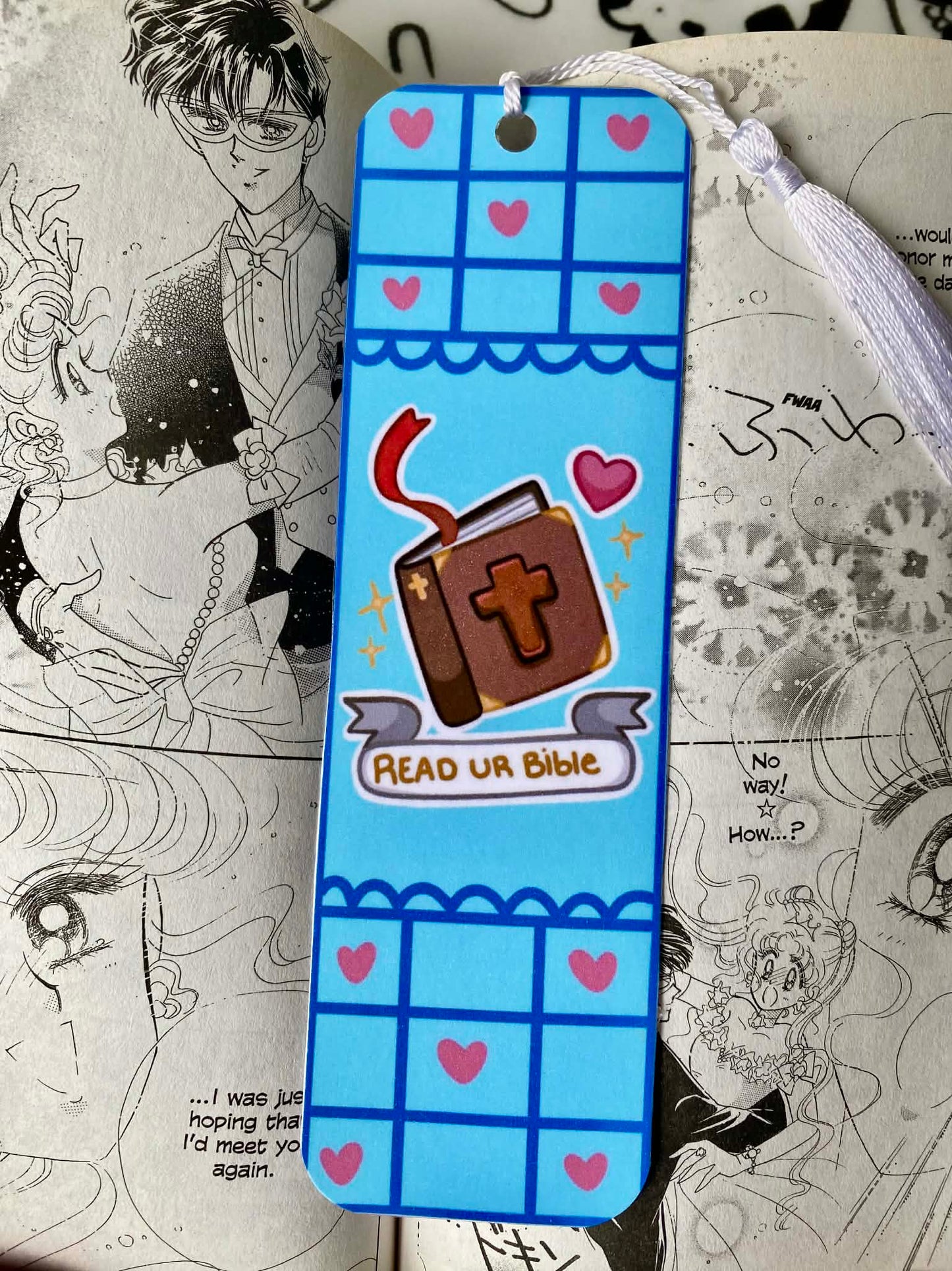 Read your bible bookmark with tassel