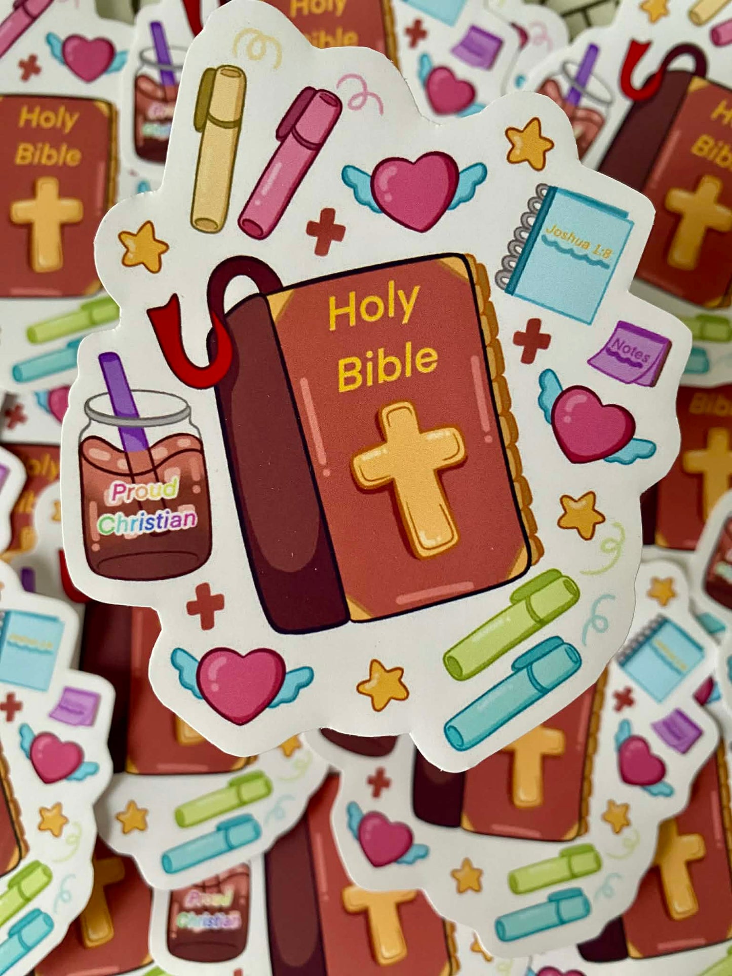 Bible study supplies sticker